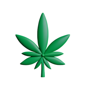 fleur cannabis 3D